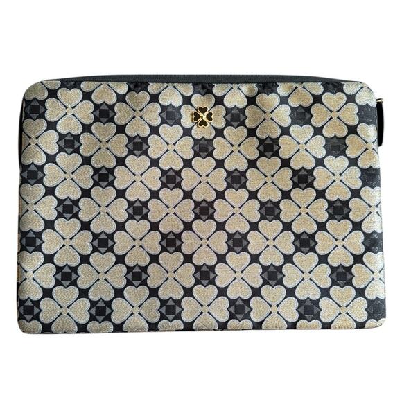 Kate Spade Padded Classic Iconic Kate Spade Lap Top Computer Bag Lined Zipper - Picture 1 of 7